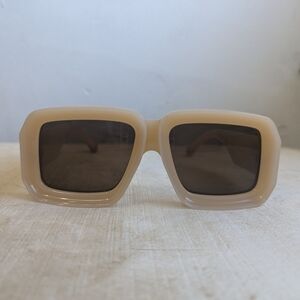 Loewe Cream Acetate Sunglasses